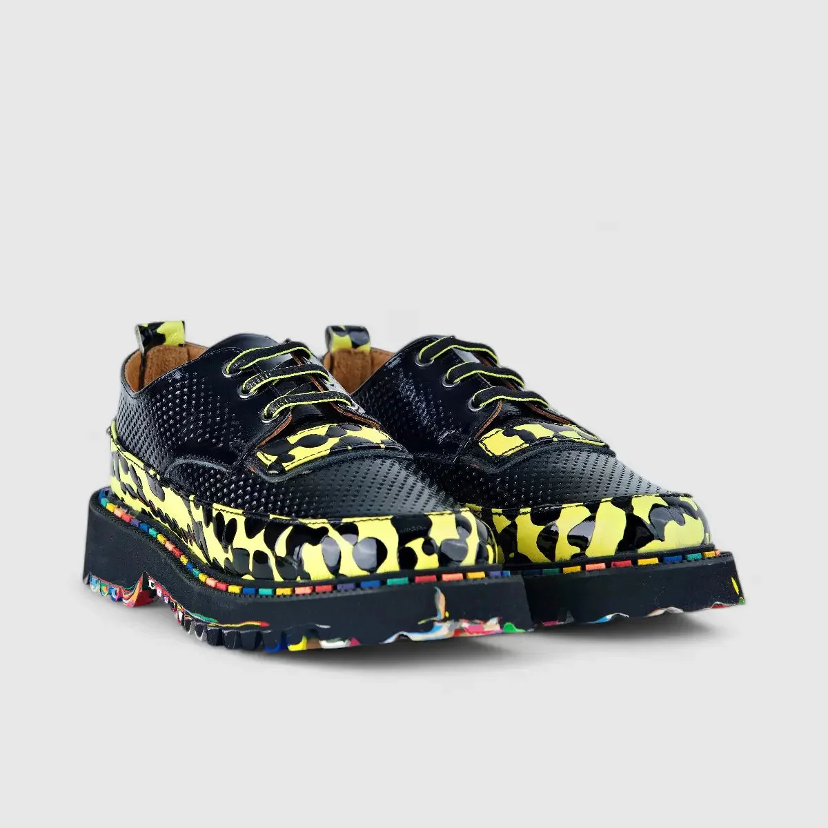 Rovigo Oxfords Yellow/Black 205444 - Image 2