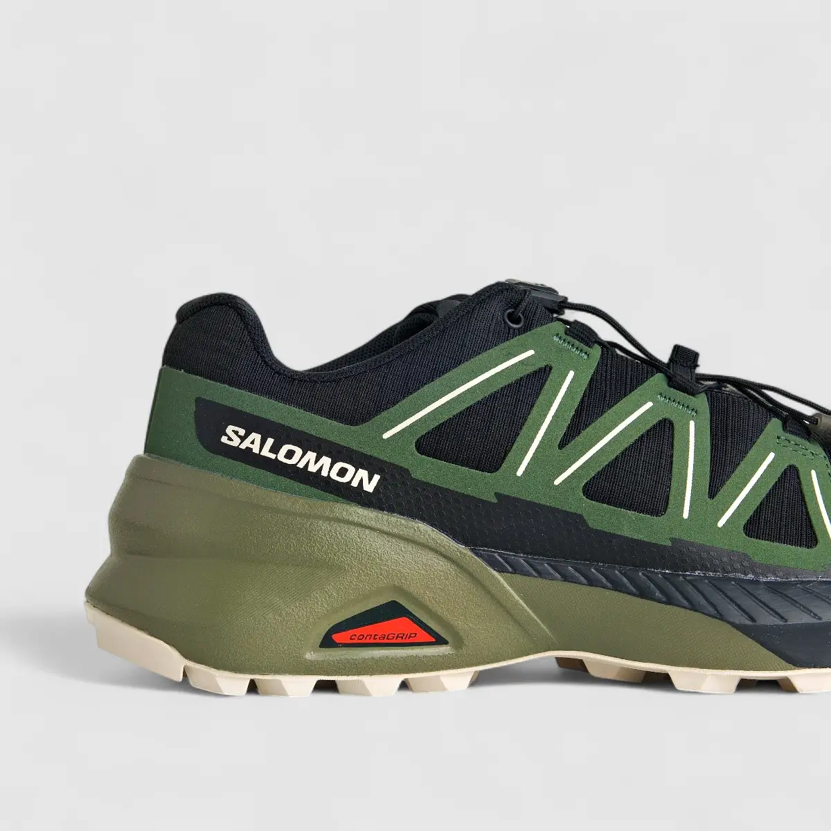 Salomon Men's Sneaker Speed Cross Peak 479747 Black/Black Forest/Rainy Day SL32 - Image 5