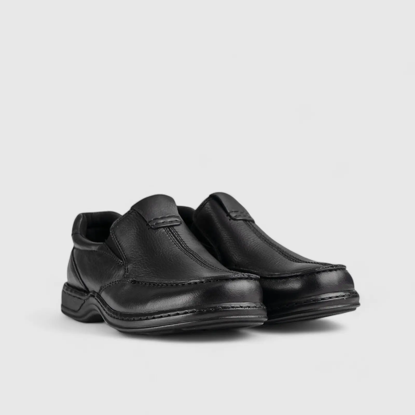Sawyer Comfort Slip Ons Black HP247 - Image 2