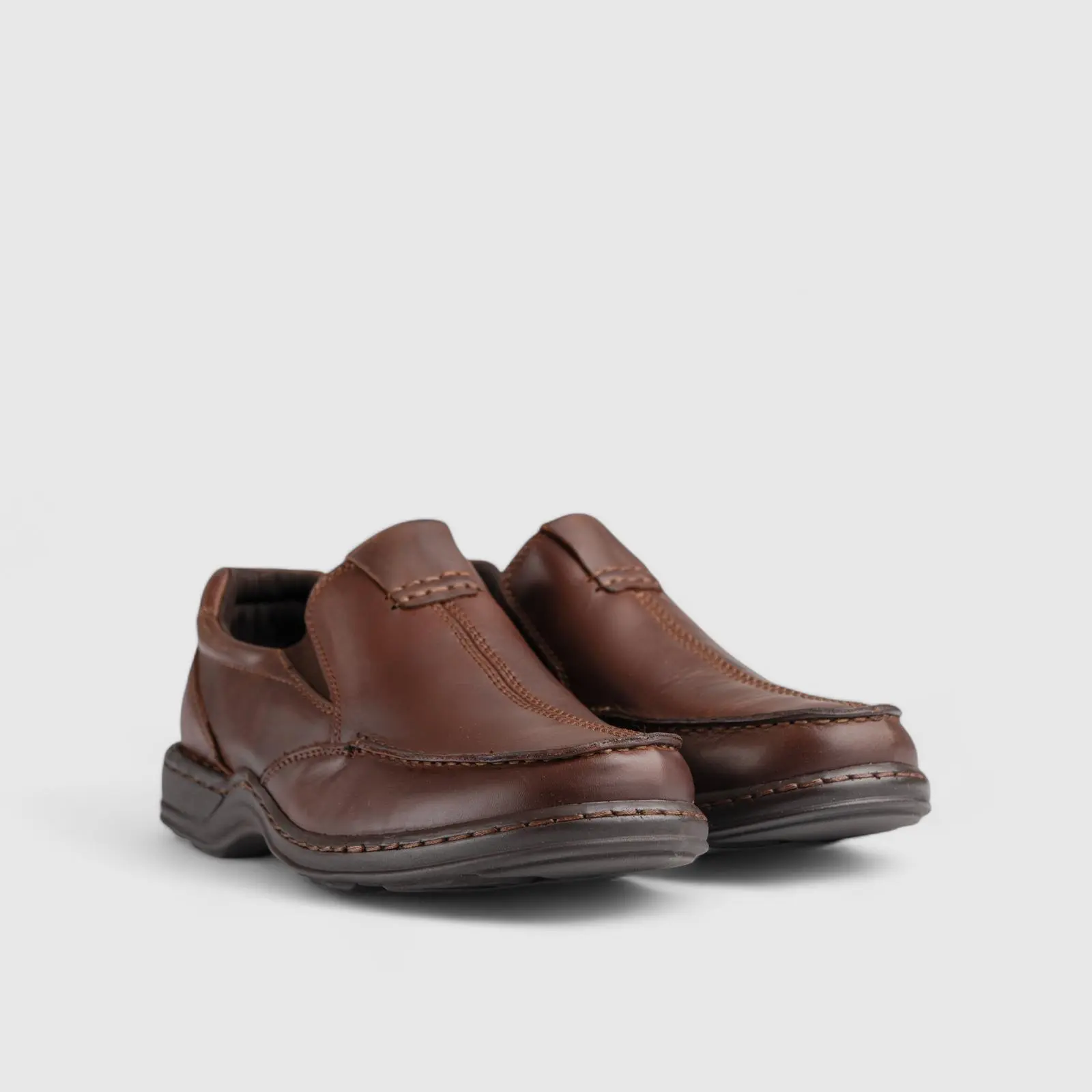 Sawyer Comfort Slip Ons Chestnut HP167 - Image 2