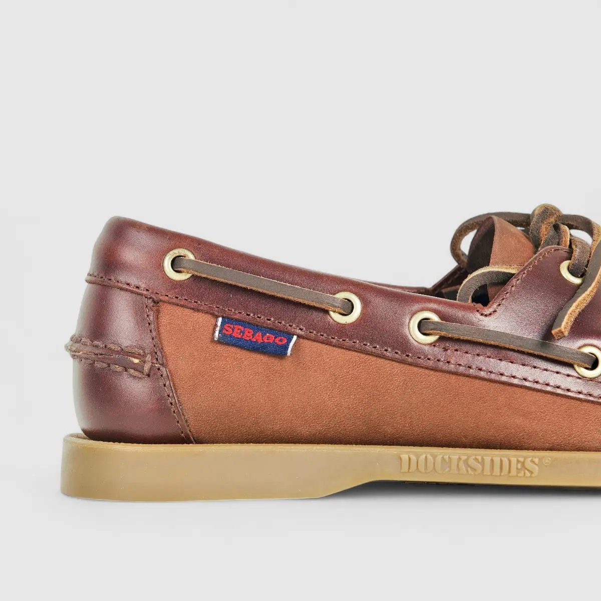 Sebago Men's Docksides Portland Nubuck Waxy 78123HW AI5 Brown/Dk Brown SG32 - Image 5
