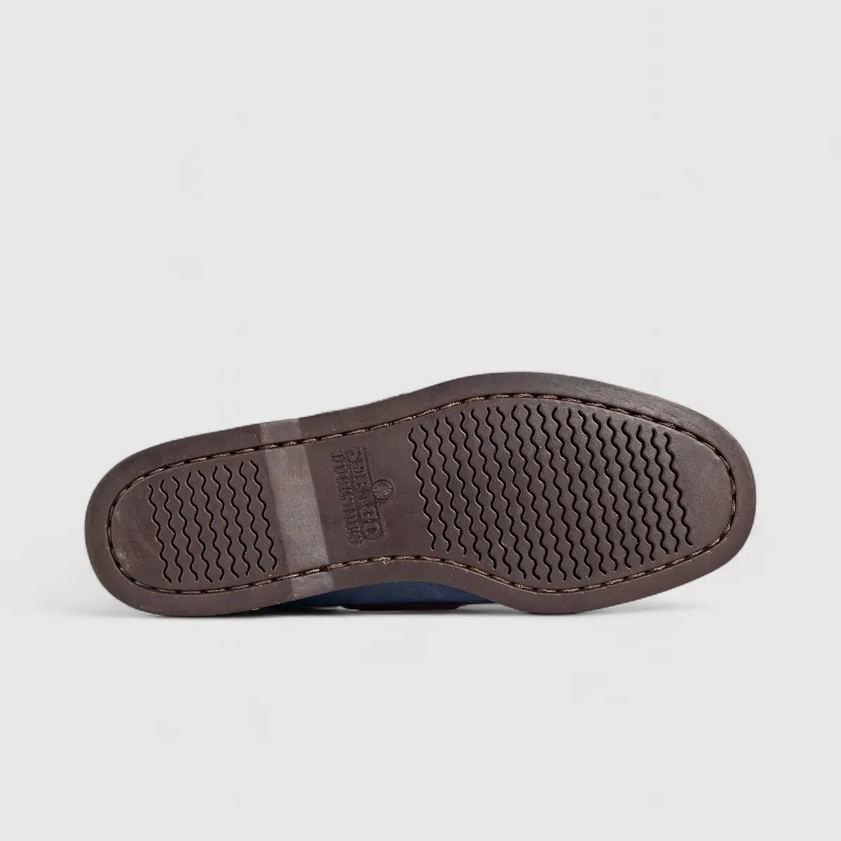 Sebago Men's Docksides Portland Nubuck Waxy 78123HW AI6 Blue/Brown SG33 - Image 4