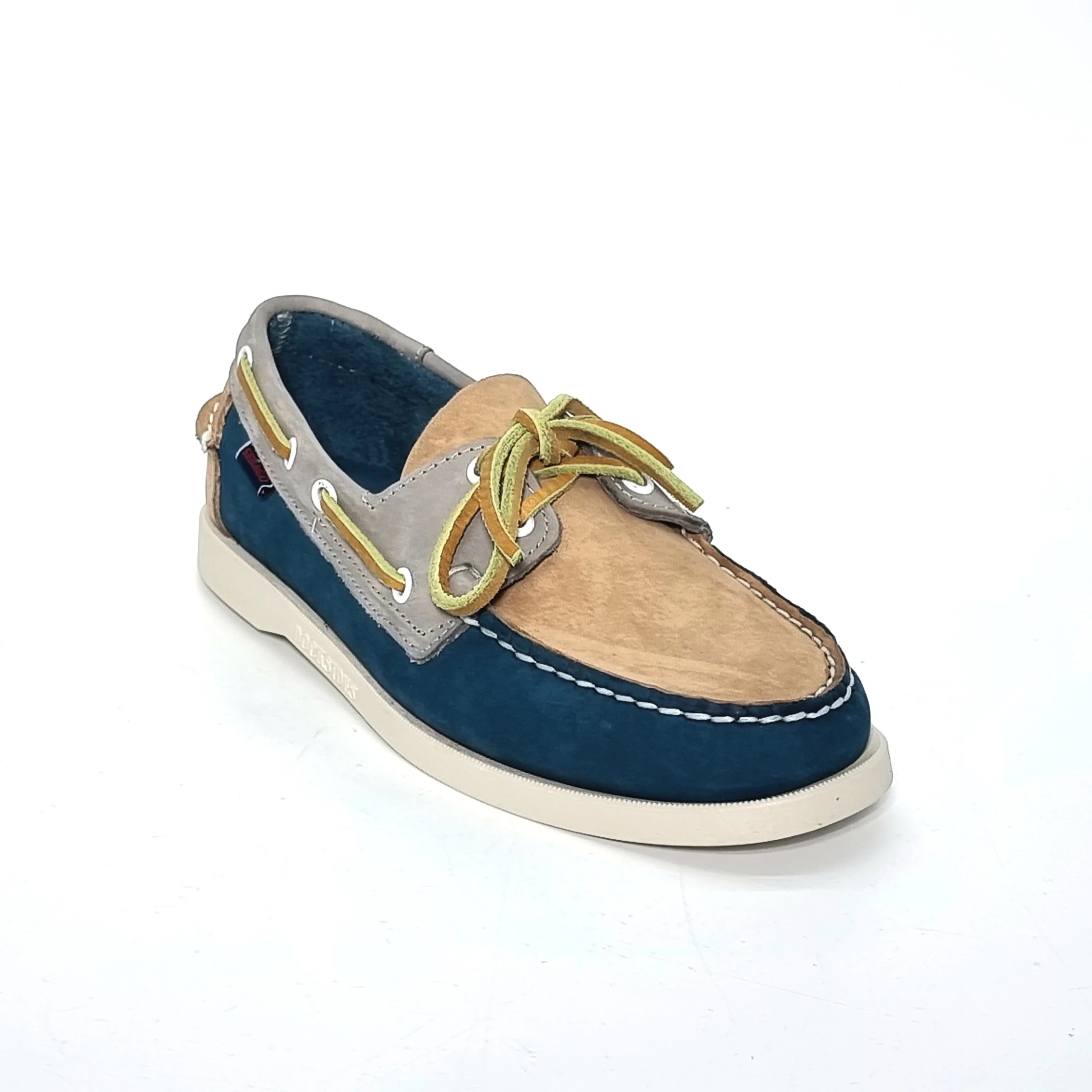 SEBAGO PORTLAND SPINAKKER BLUE/CAMEL/GREY - Image 2