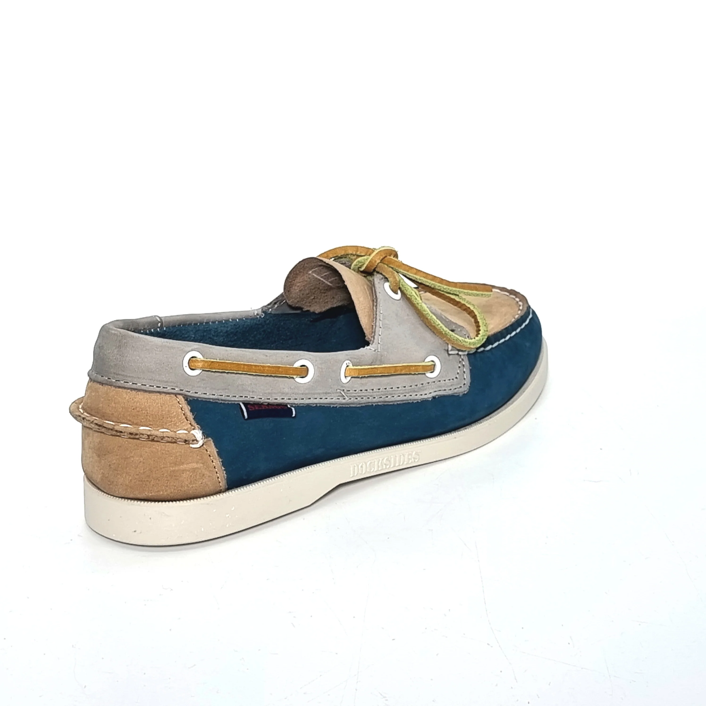 SEBAGO PORTLAND SPINAKKER BLUE/CAMEL/GREY - Image 3
