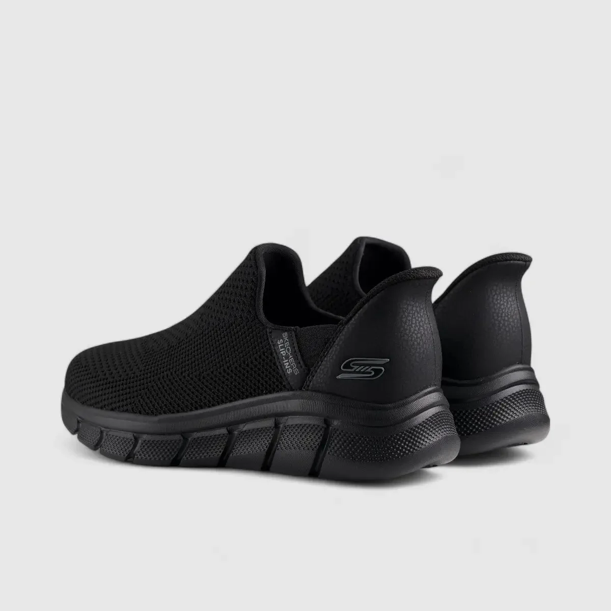 Skechers Comfort Slip Ons Black 118306 - Image 3