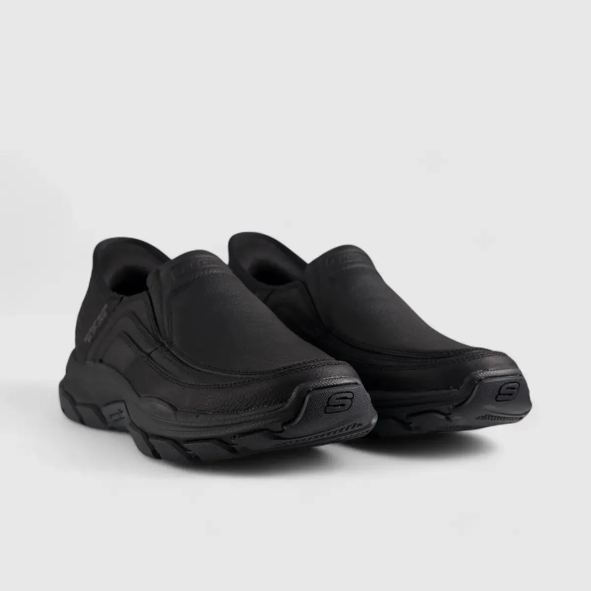 Skechers Comfort Slip Ons Black 204810 - Image 2