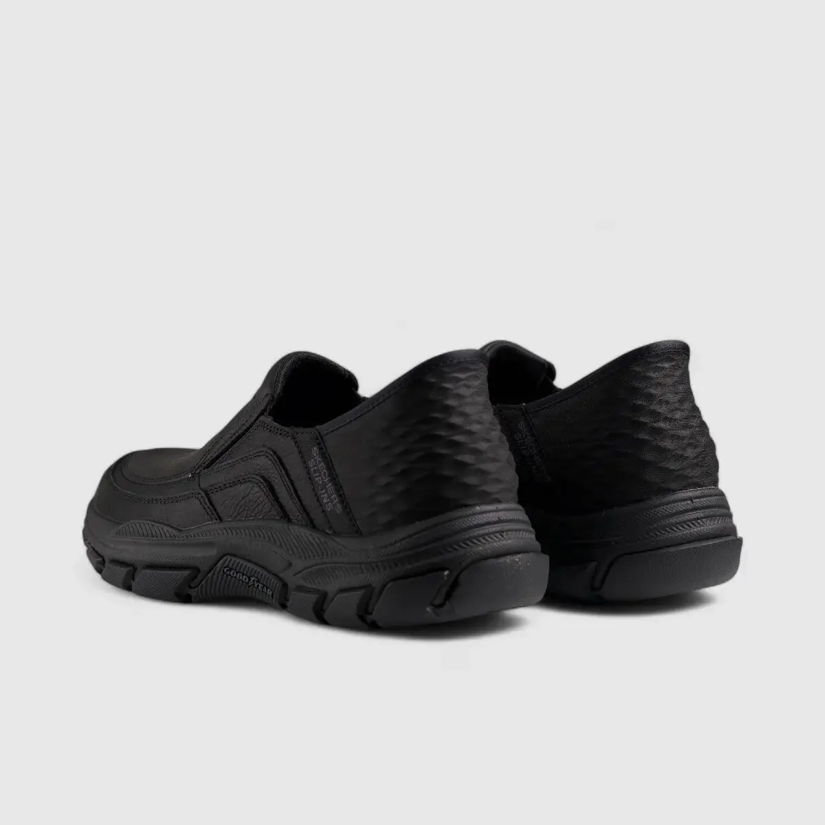 Skechers Comfort Slip Ons Black 204810 - Image 3