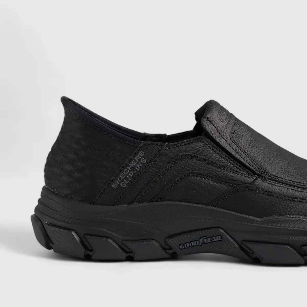 Skechers Comfort Slip Ons Black 204810 - Image 5