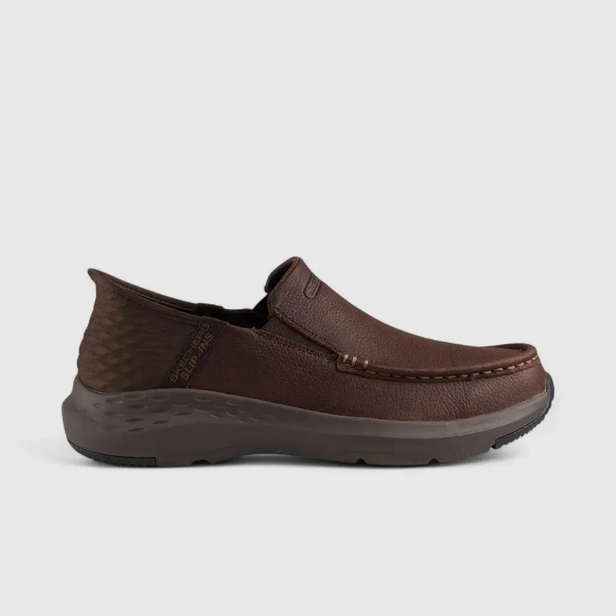 Skechers Comfort Slip Ons Brown 204866 SM52
