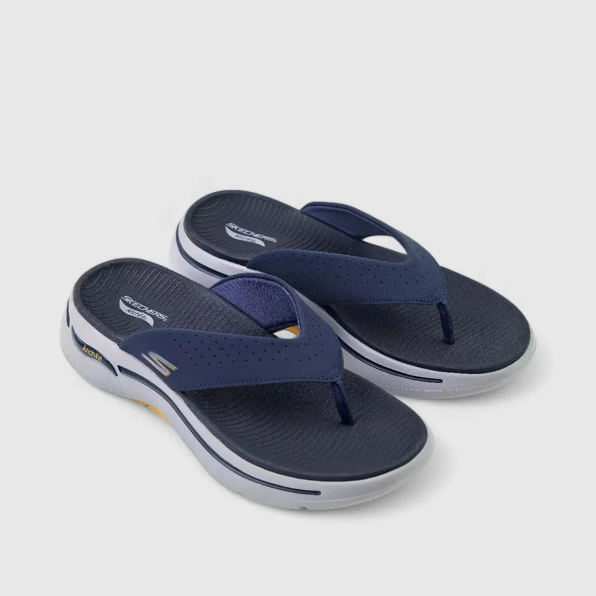 Skechers Mens Go Walk Arch Fit Navy 229063 - Image 2