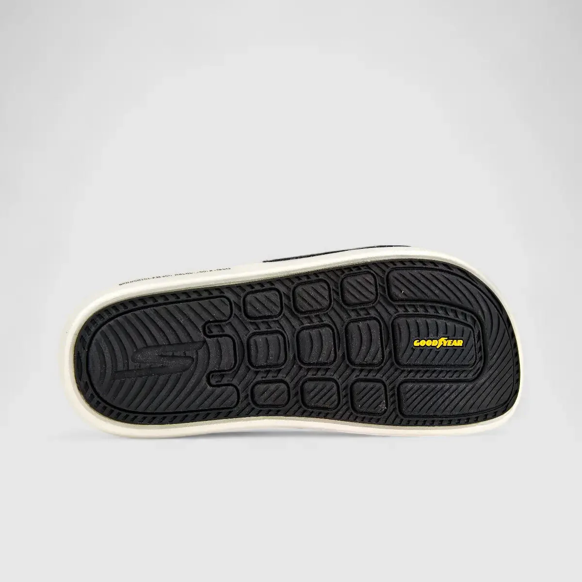 Skechers Ladies Comfort Hyper Slide 130022 Black/White SW65 - Image 4