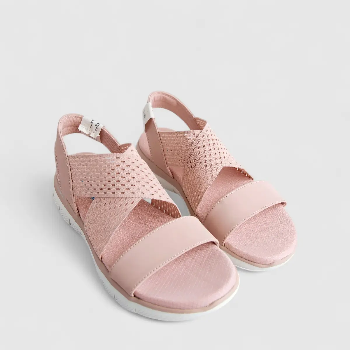 Skechers Ladies Comfort Sandal Flex Appeal 2.0 119099 Blush SW112 - Image 2