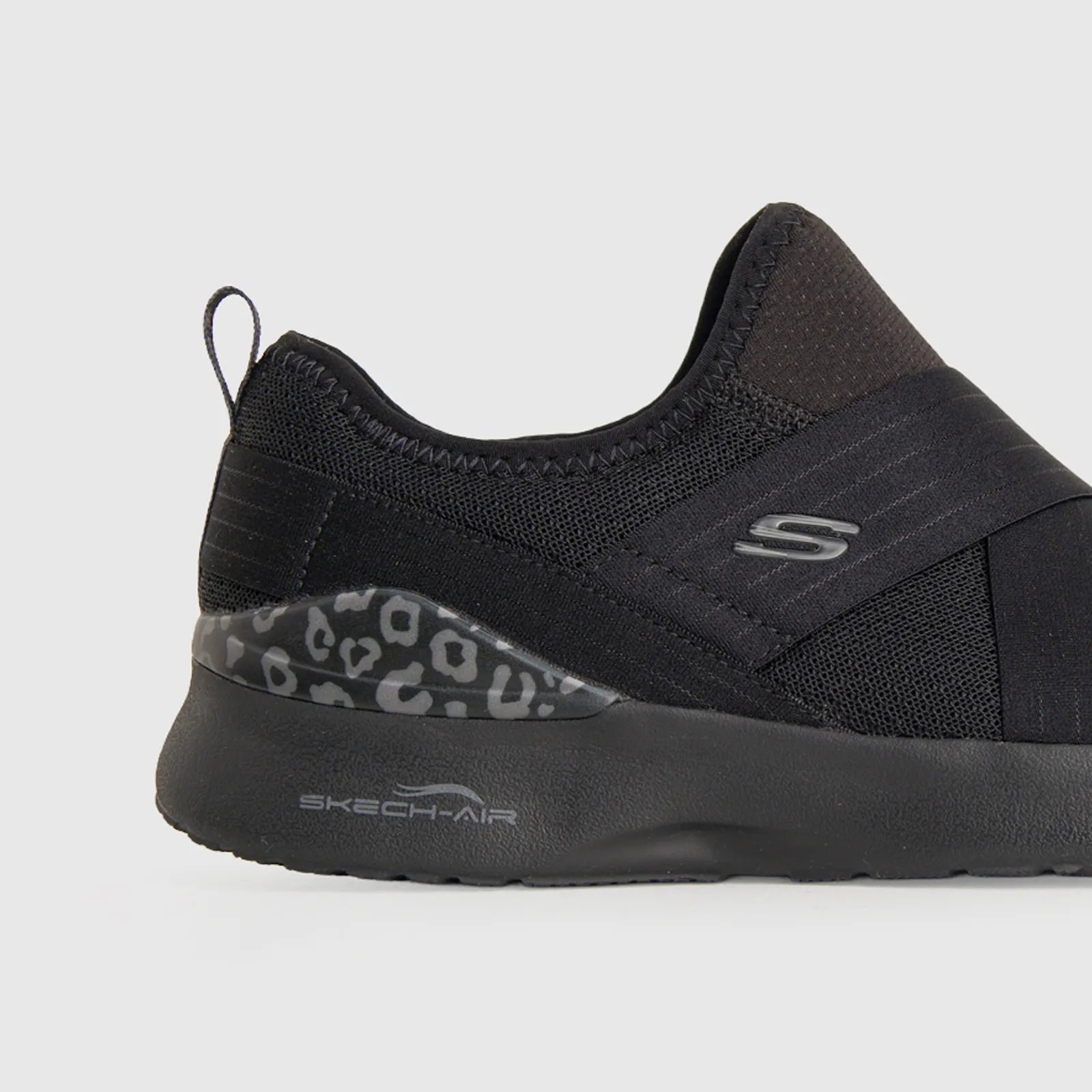 Skechers Ladies Comfort Slip On Skech Air Dynamight 149664 Black SW101 - Image 5