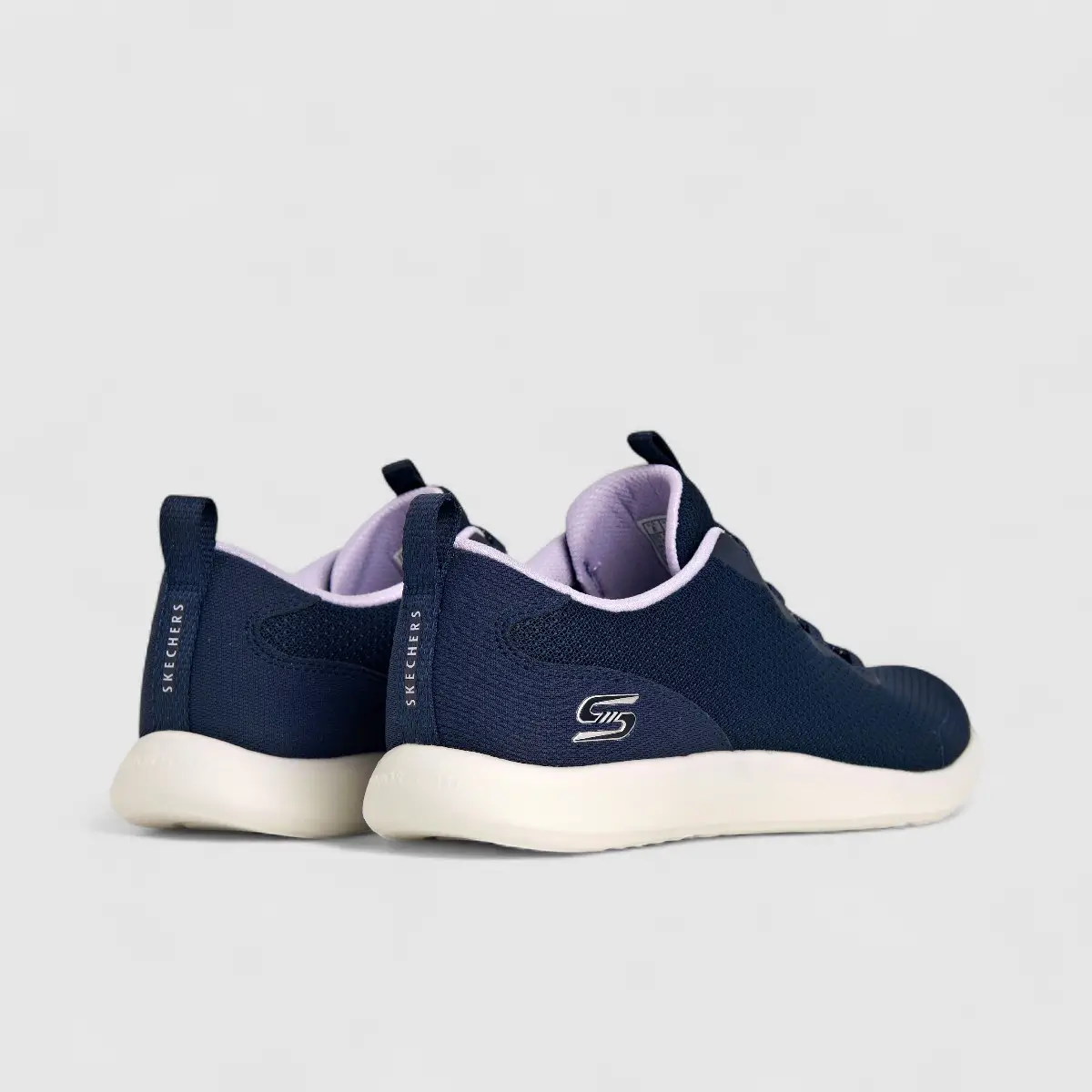 Skechers Ladies Comfort Sneaker Airy Foam 104481 Navy SW89 - Image 3