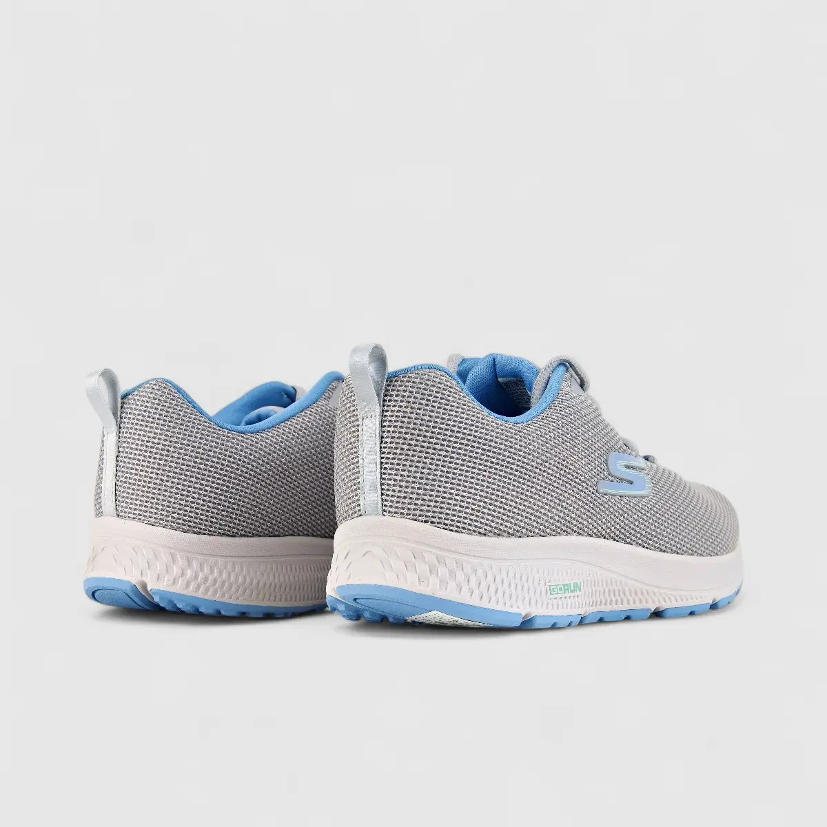 Skechers Ladies Comfort Sneaker Go Run Consistent 128290 Grey Blue SW77 - Image 3