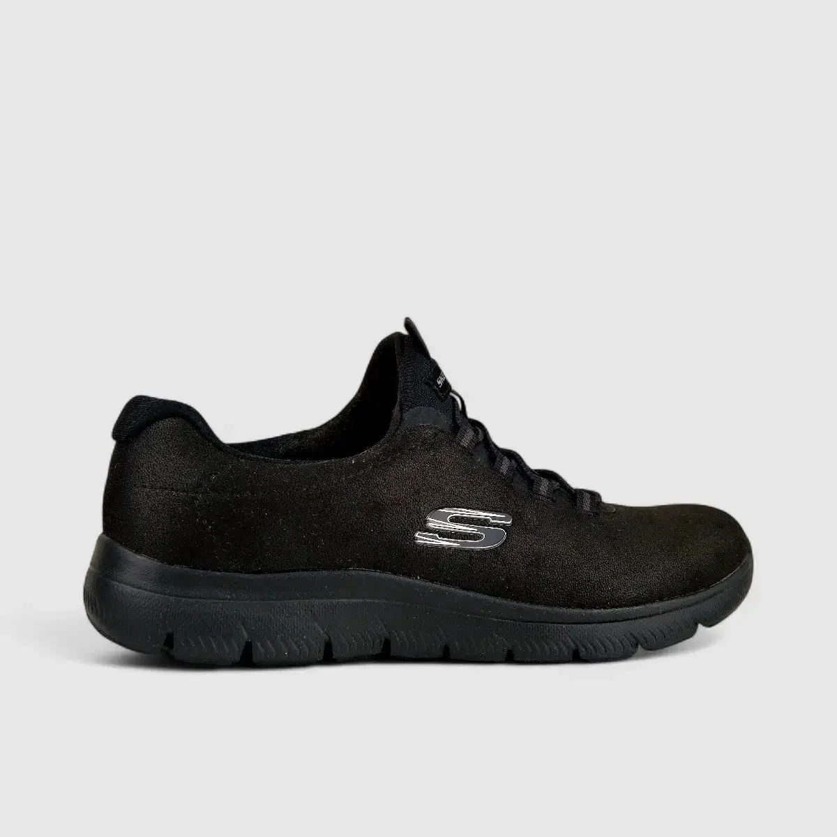 Skechers Ladies Comfort Sneaker Summits149200 Black SW58