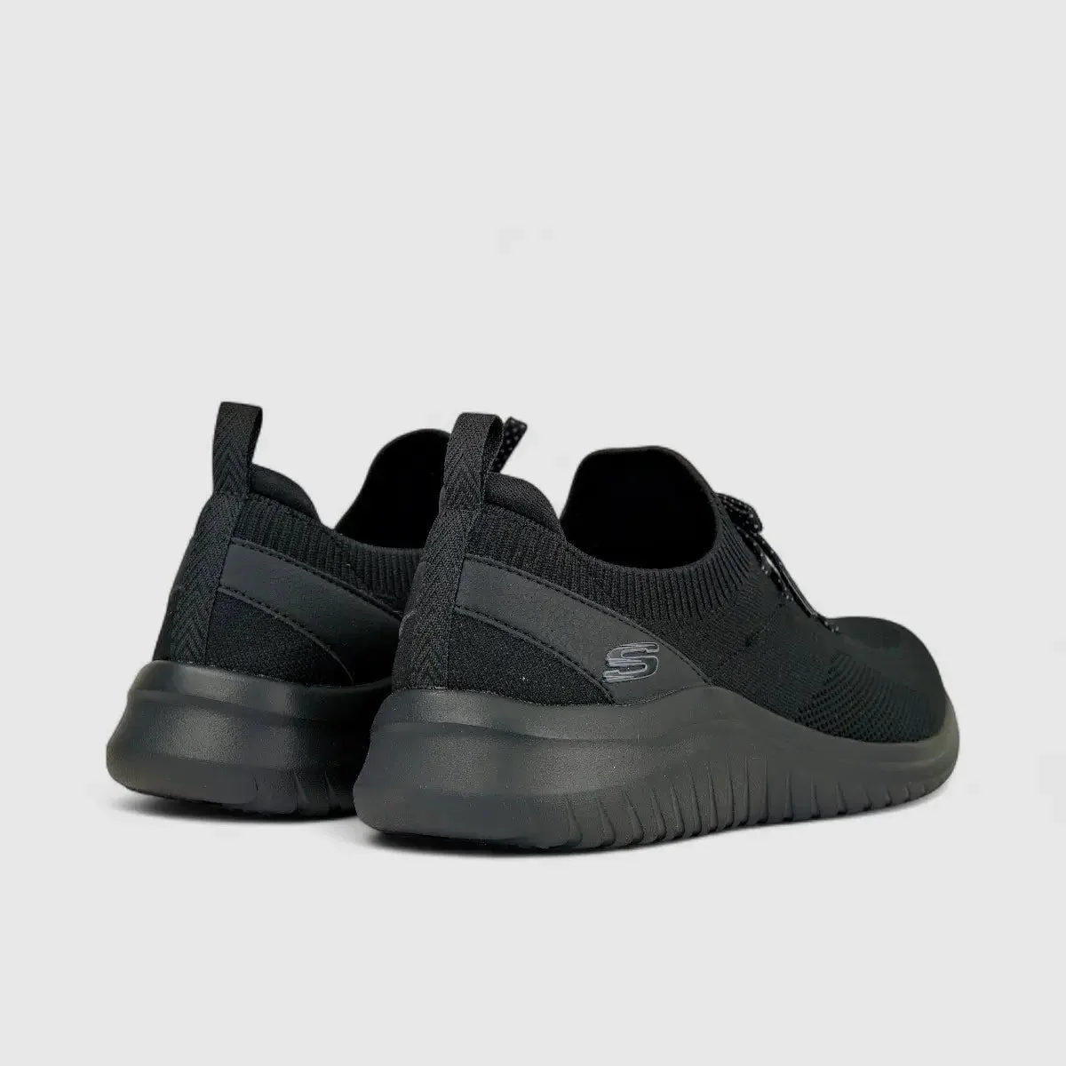 Skechers Ladies Comfort Sneaker Ultra Flex 2.0 149186 Black SW66 - Image 3
