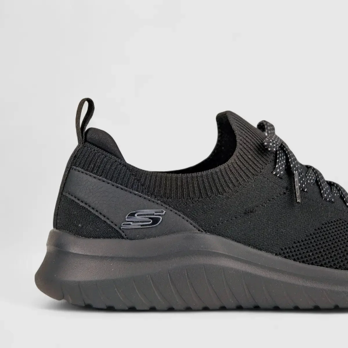 Skechers Ladies Comfort Sneaker Ultra Flex 2.0 149186 Black SW66 - Image 5