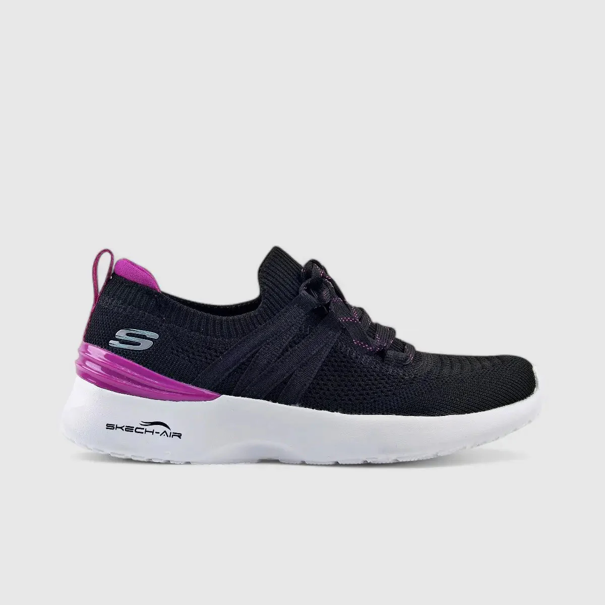 Skechers Ladies Skech Air Dynamight Black 149750