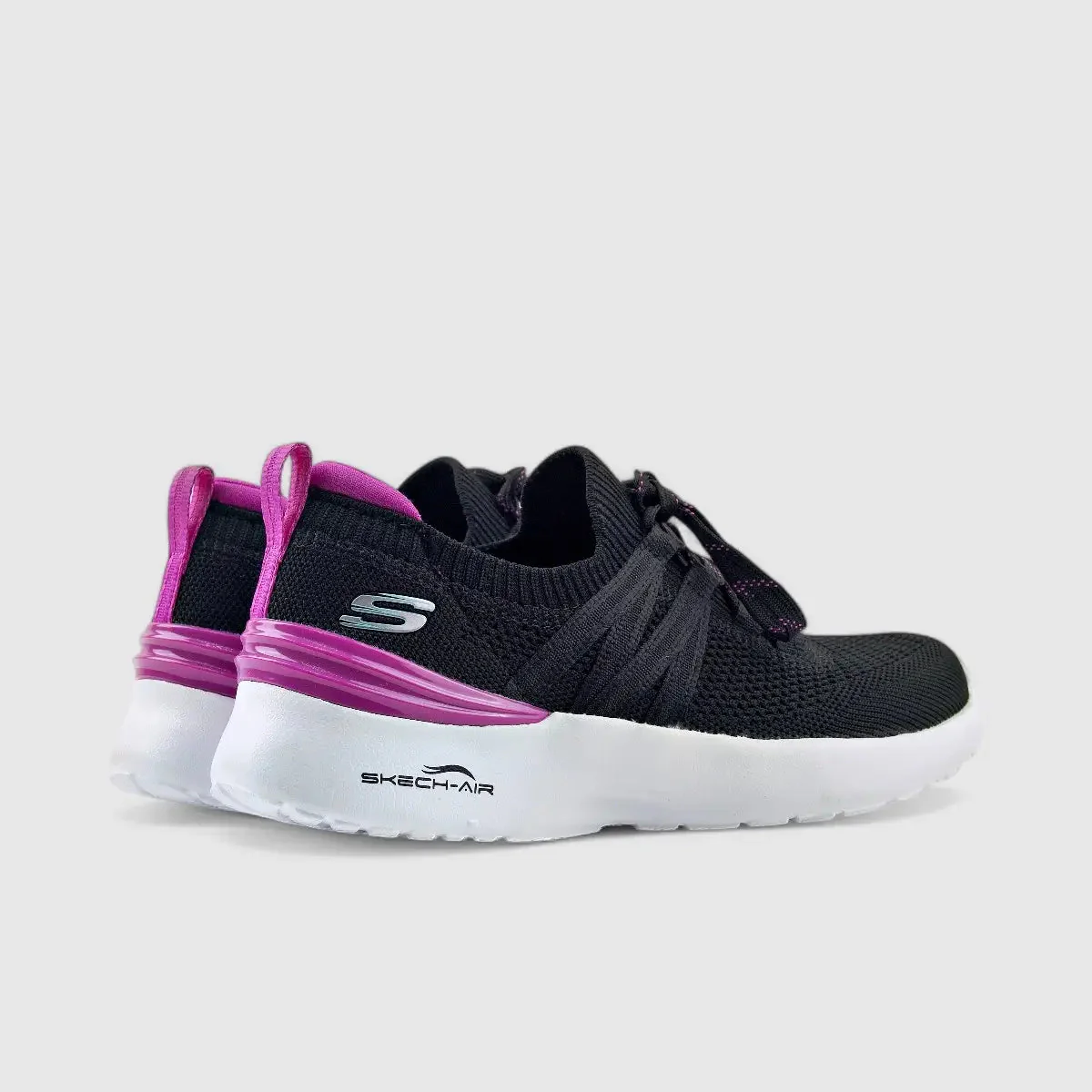 Skechers Ladies Skech Air Dynamight Black 149750 - Image 3