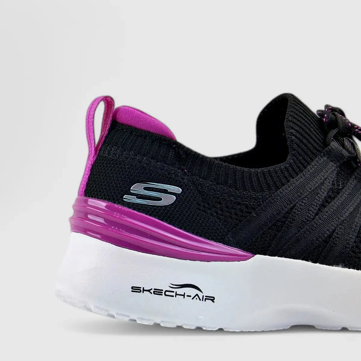 Skechers Ladies Skech Air Dynamight Black 149750 - Image 5