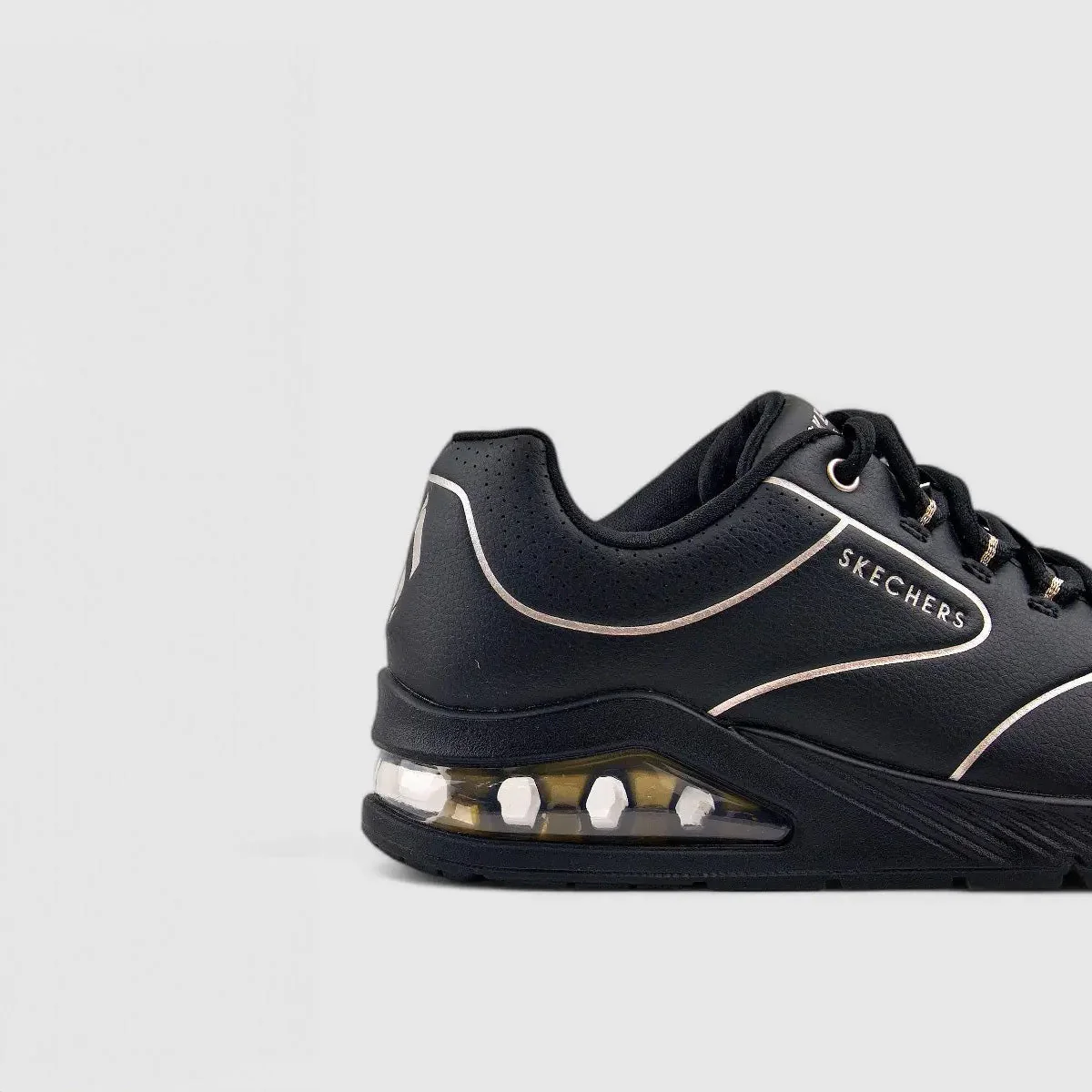 Skechers Ladies Uno 2 Black 155637 - Image 5