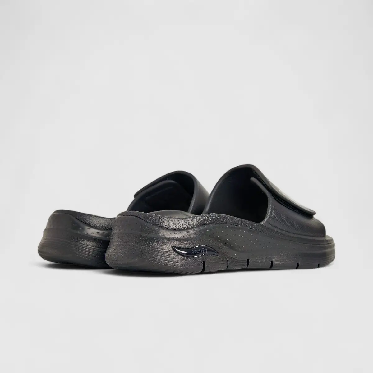 Skechers Men's Comfort Slide Arch Fit Foamies 243159 Black SM126 - Image 3