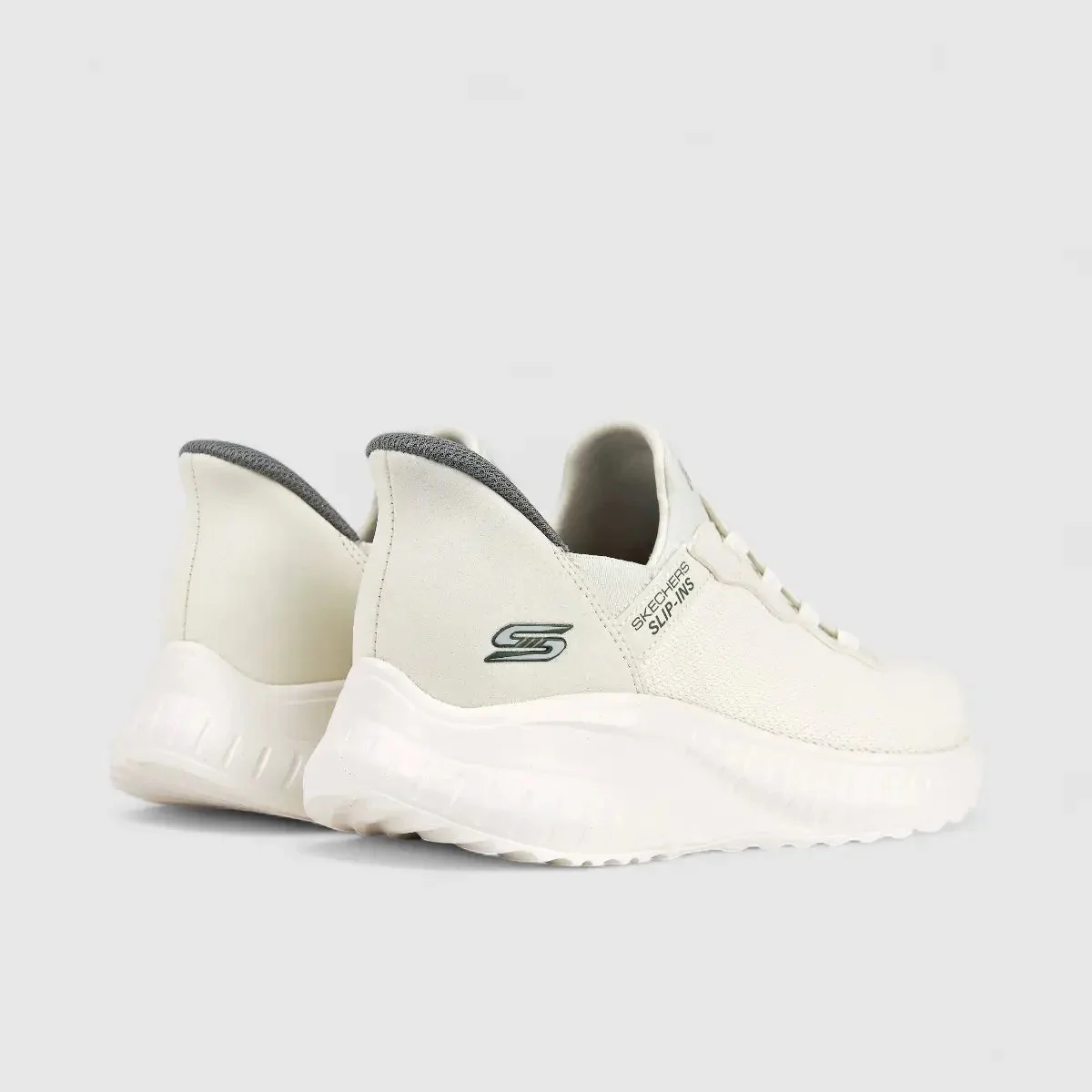 Skechers Mens Comfort Slip Ins 118300 Off White SM80 - Image 3
