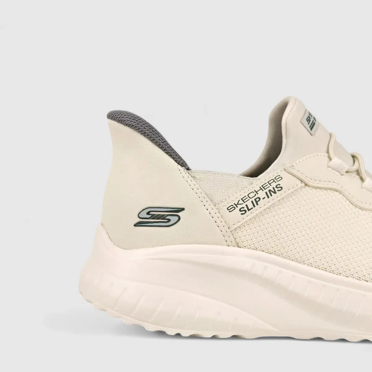 Skechers Mens Comfort Slip Ins 118300 Off White SM80 - Image 5