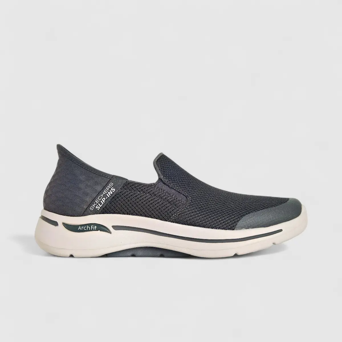 Skechers Men's Comfort Slip Ins Go Walk Arch Fit 216259 Charcoal SM108