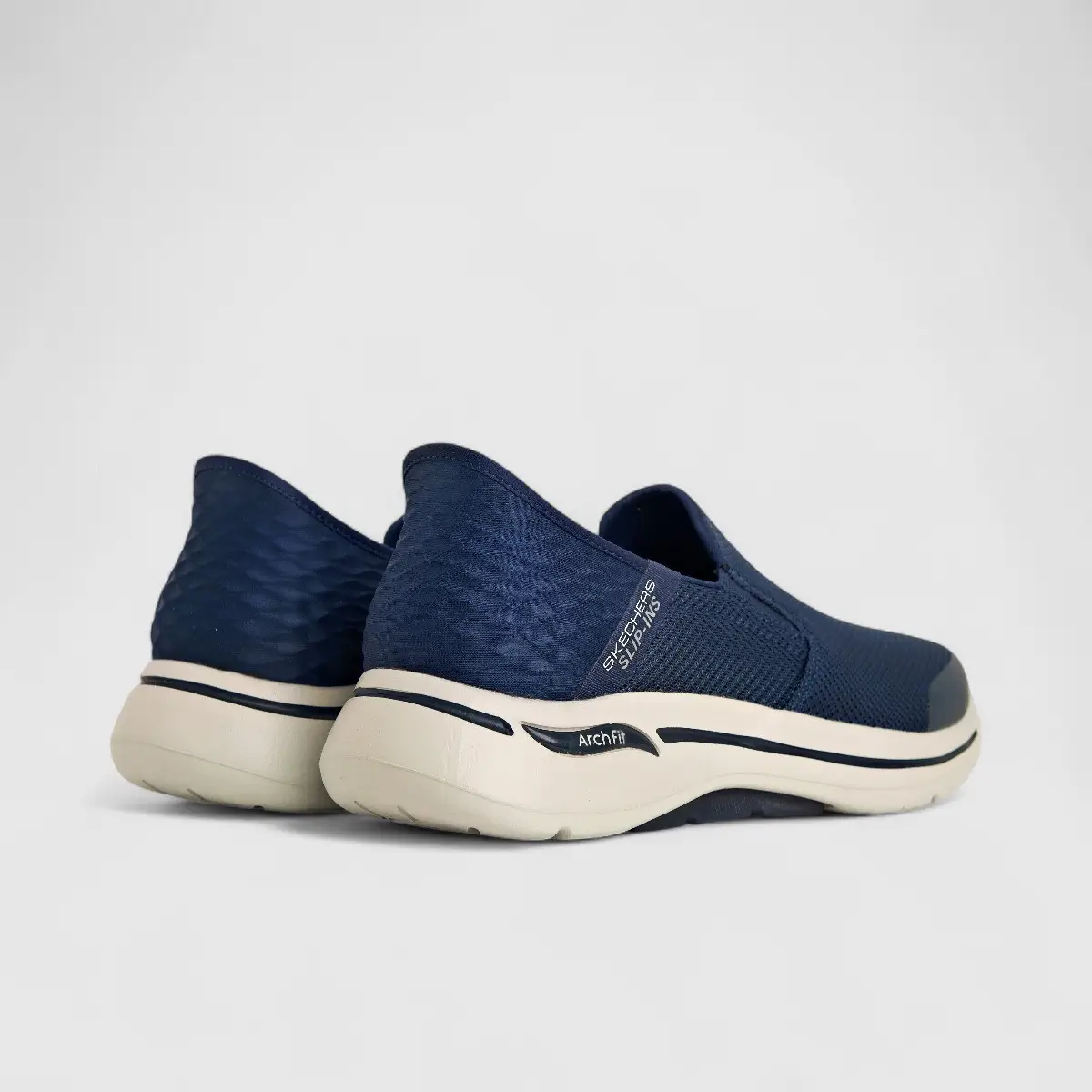 Skechers Men's Comfort Slip Ins Go Walk Arch Fit 216259 Navy SM109 - Image 3