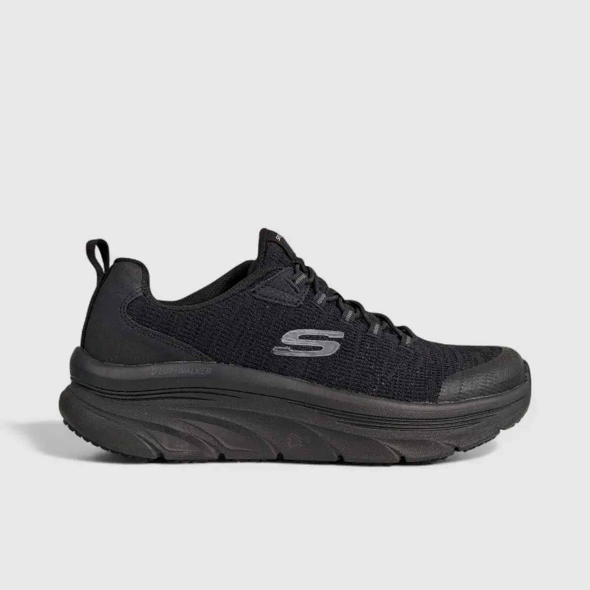 Skechers Men's Comfort Sneaker D'Lux Walker 232045 Black SM85
