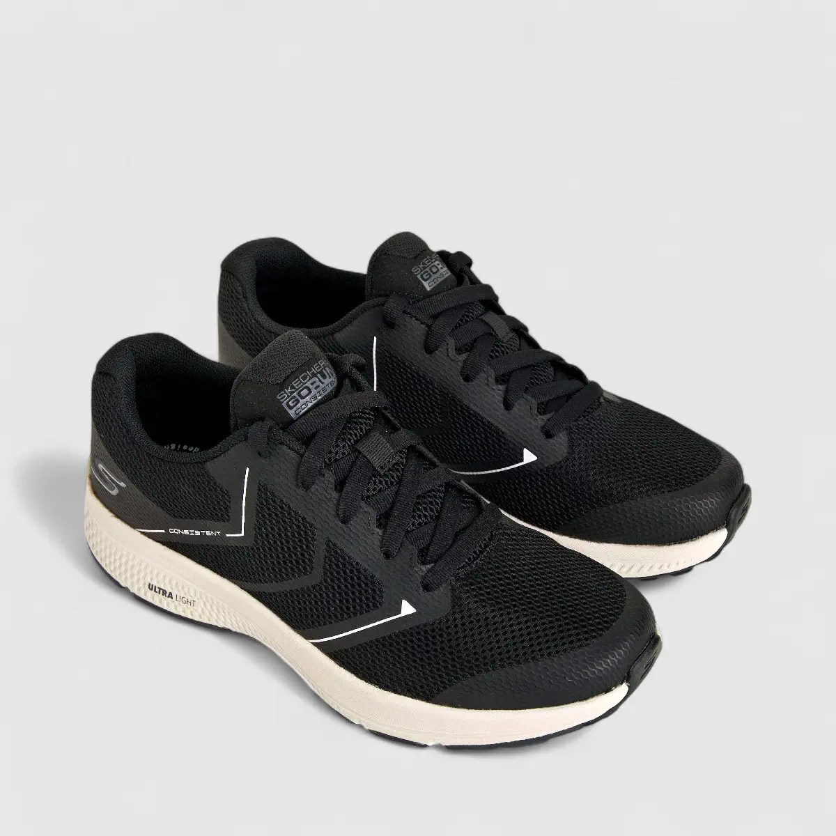 Skechers Men's Comfort Sneaker Go Run Consistent Traceur 22082 Black White SM112 - Image 2