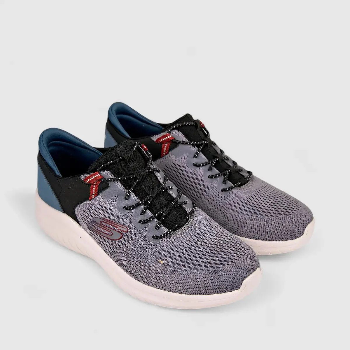 Skechers Men's Comfort Sneaker Ultra Flex 2.0 232108 Grey Multi SM83 - Image 2