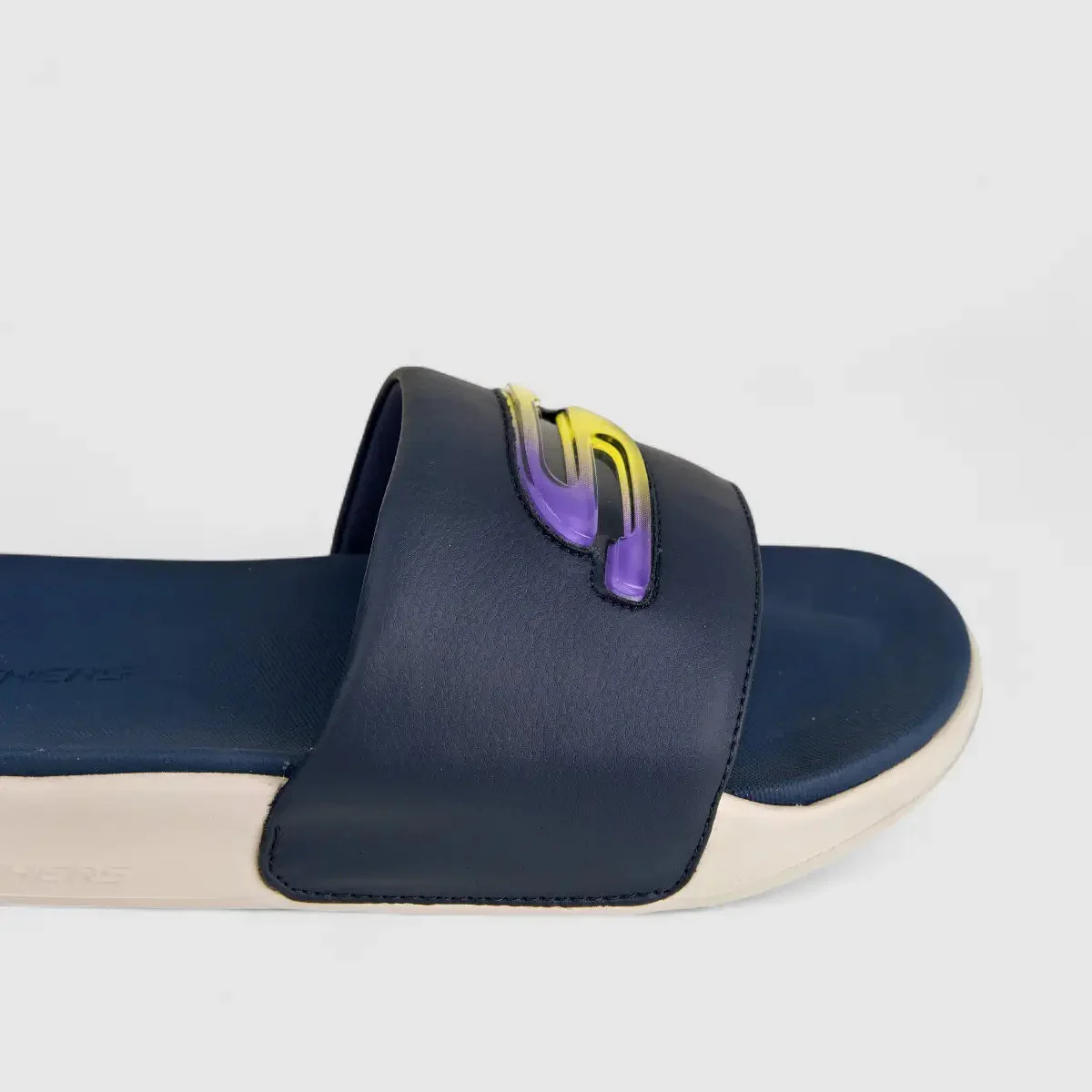 Skechers Men's Gambix 2.0 Slide 237199 Navy Charcoal SM93 - Image 5