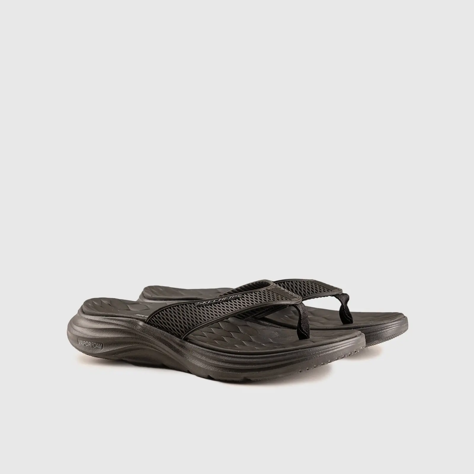 Skechers Thong Comfort Sandal Black 232894 - Image 2