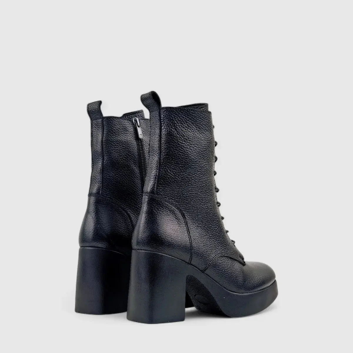 Sofia Mare Leather Ankle Boot Black 11518 - Image 3