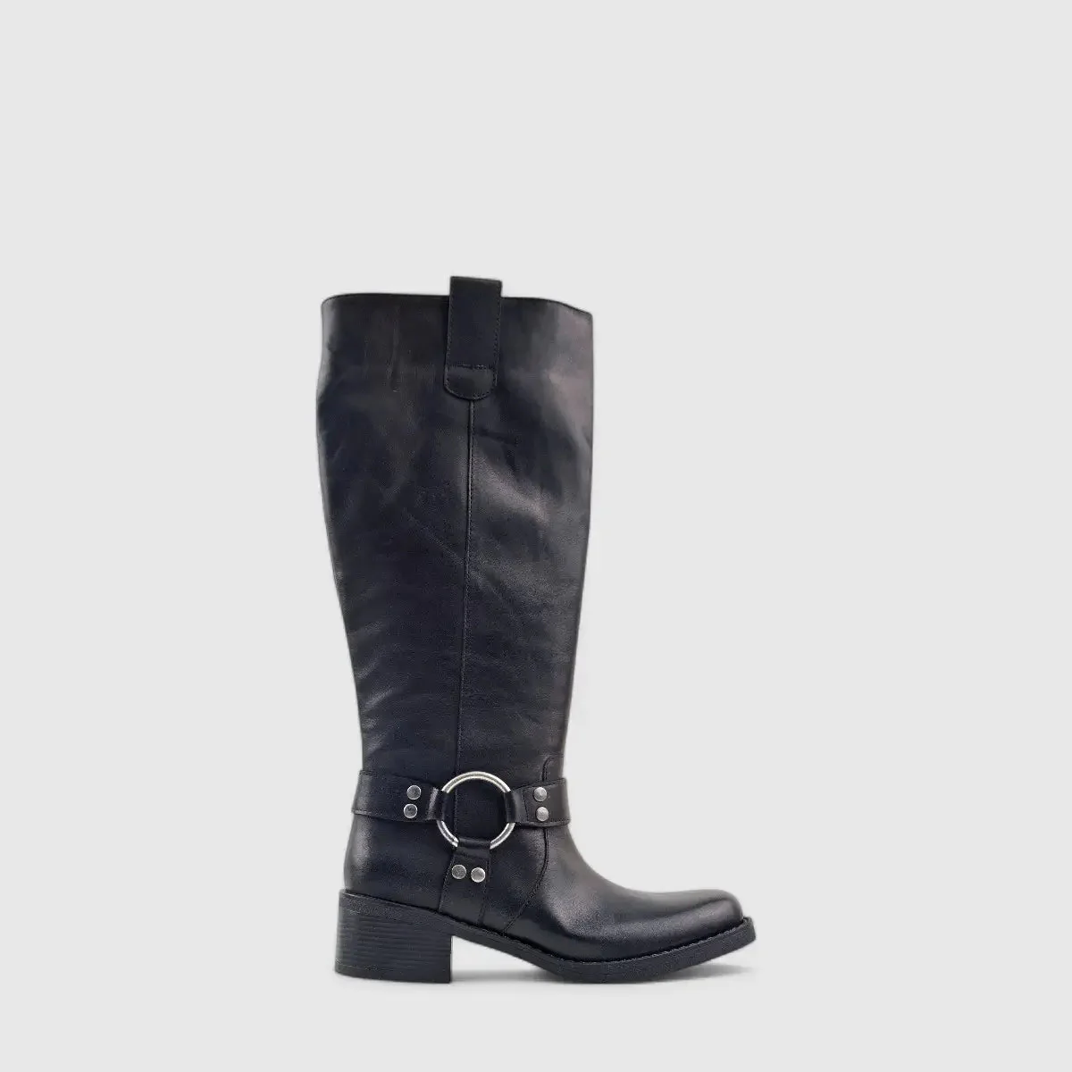Sofia Mare Leather Boot Black 11762