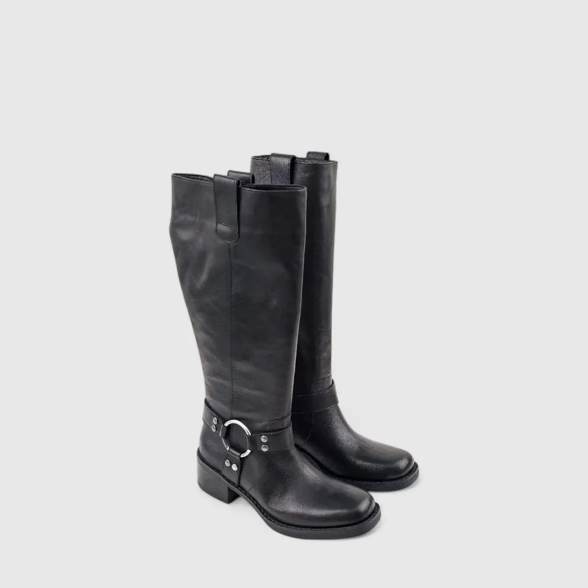 Sofia Mare Leather Boot Black 11762 - Image 2