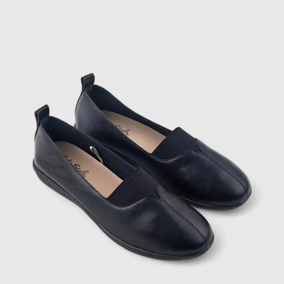 Soft Style By Hush Puppies Cara Pump Black 01534 SS344 - Image 2