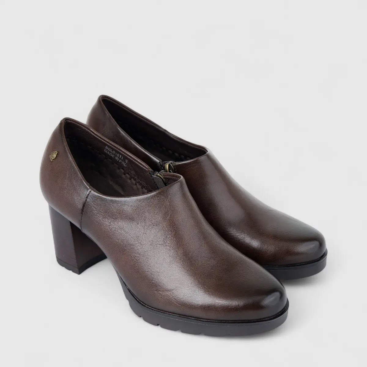 Soft Style By Hush Puppies Romney Chocolate SSL01511 SS328 - Image 2