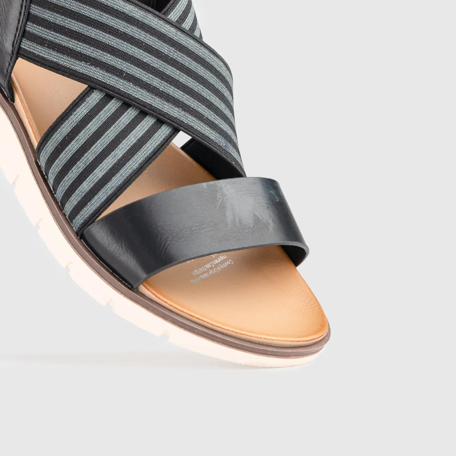 Soft Style Deleri Comfort Sandal Black 01481 - Image 5