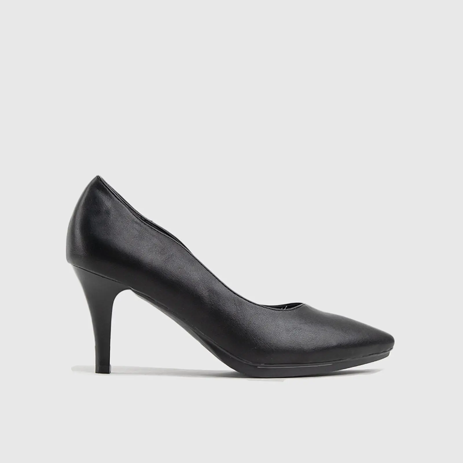 Hush Puppies Soft Style Ladies Comfort Court Phillipa SSL01405 Black SS255