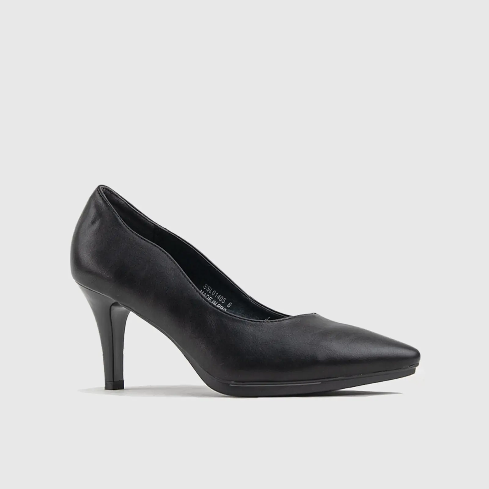 Hush Puppies Soft Style Ladies Comfort Court Phillipa SSL01405 Black SS255 - Image 2