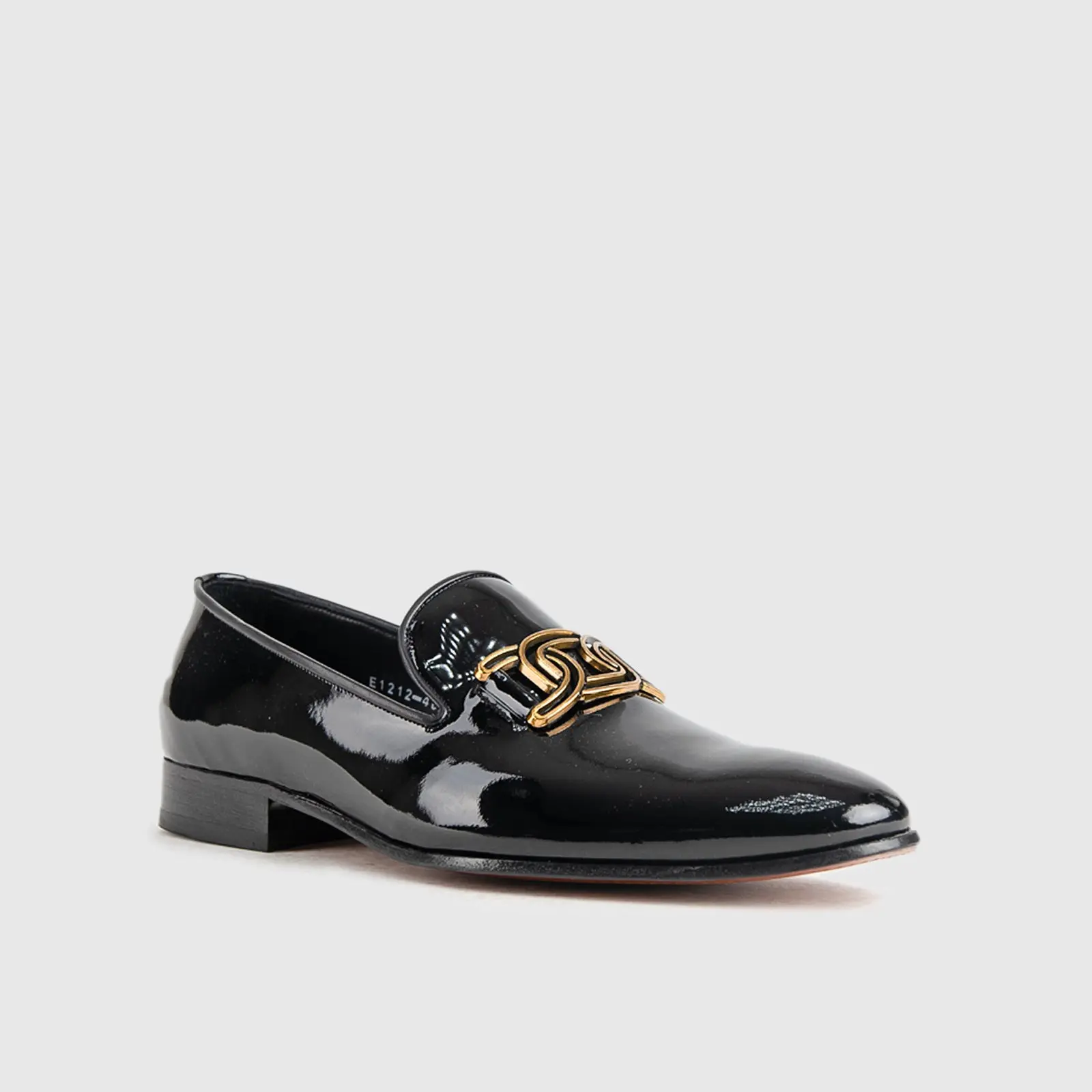 Statement Dress Loafers KZ-12 Black Patent - Image 2