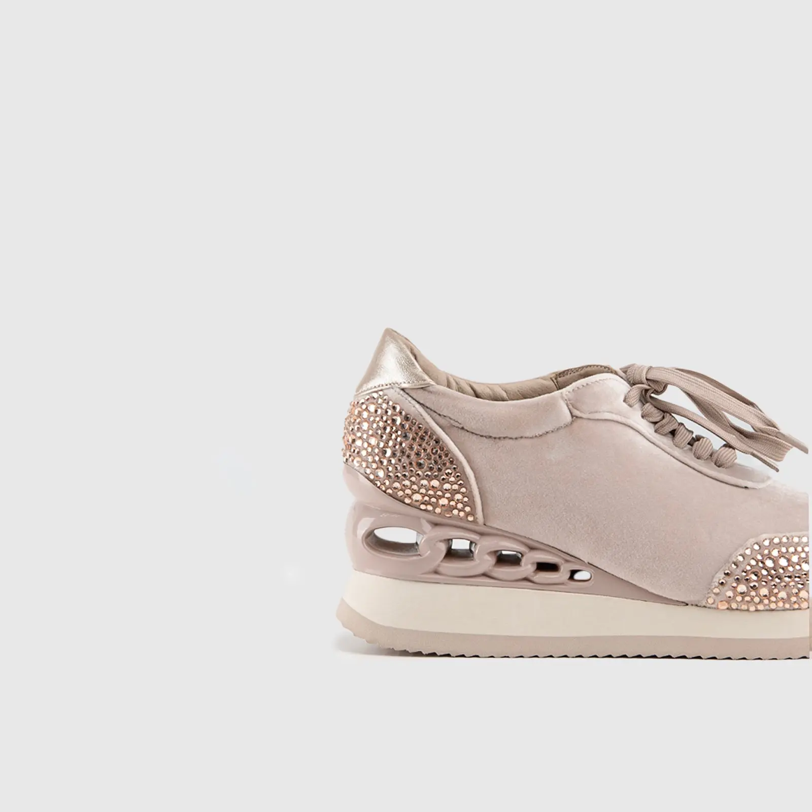 Statement Sneakers Beige SCR02 - Image 5