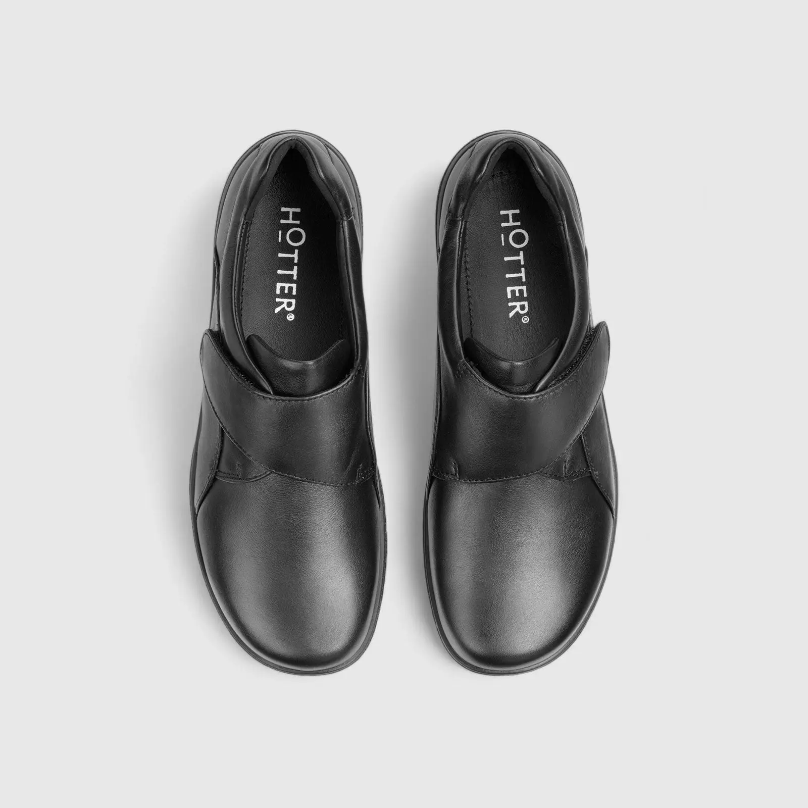 Sugar Wide Fit Comfort Shoe Black - Image 4