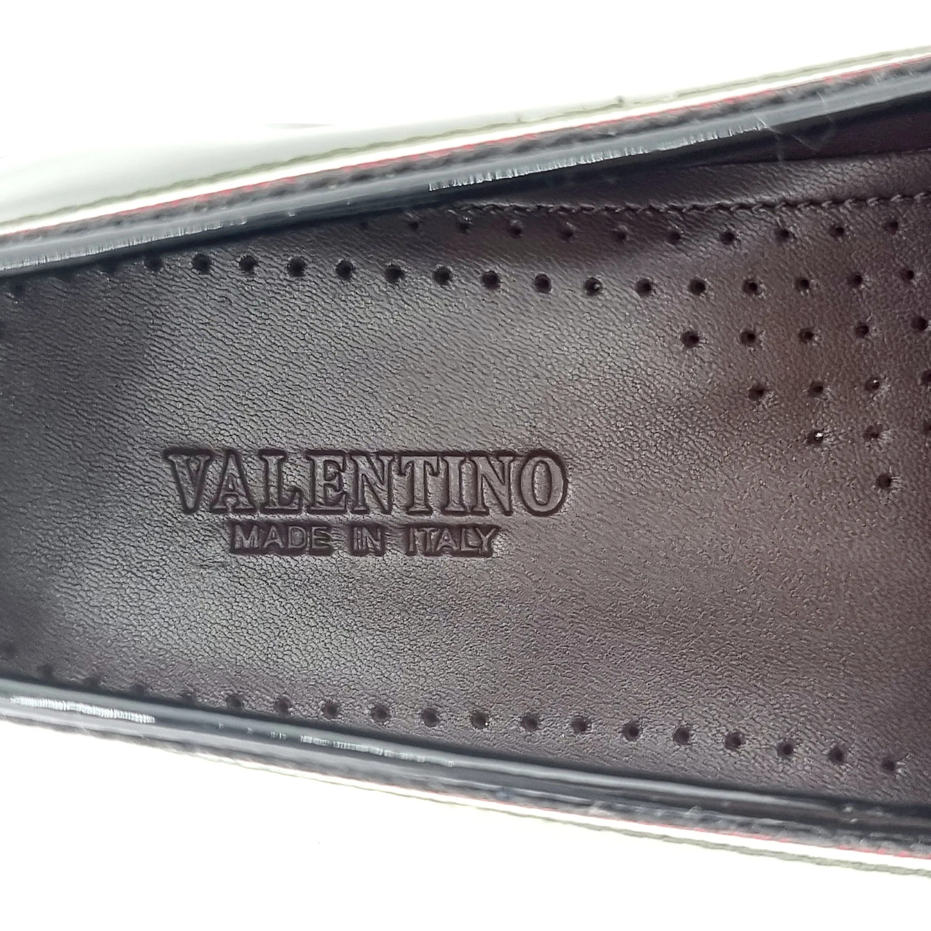 VALENTINO 2092 BLACK PATENT LOAFER - Image 6