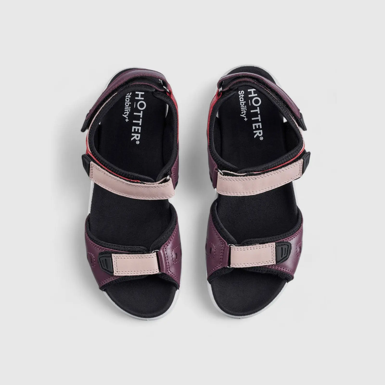 Walk Comfort Strap Sandal Purple Multi - Image 3